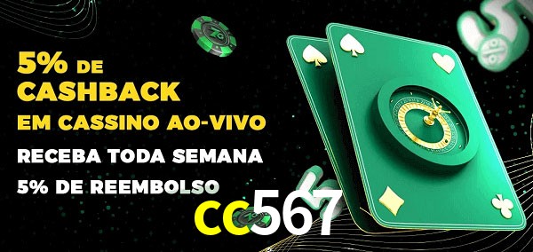 Promoções do cassino ao Vivo cc567